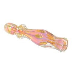 Easy-to-Hold Glass Chillum Pipe